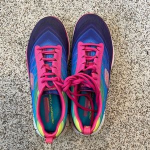 Skechers rainbow shoes ladies 9.5